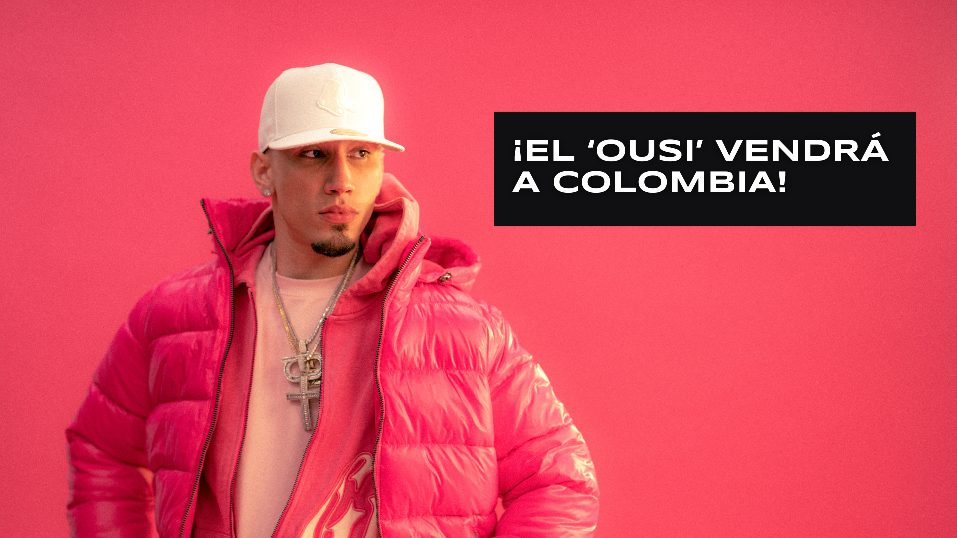 ¡El ‘OUSI’ en Colombia! Omar Courtz se presentará en el Movistar Arena de Bogotá