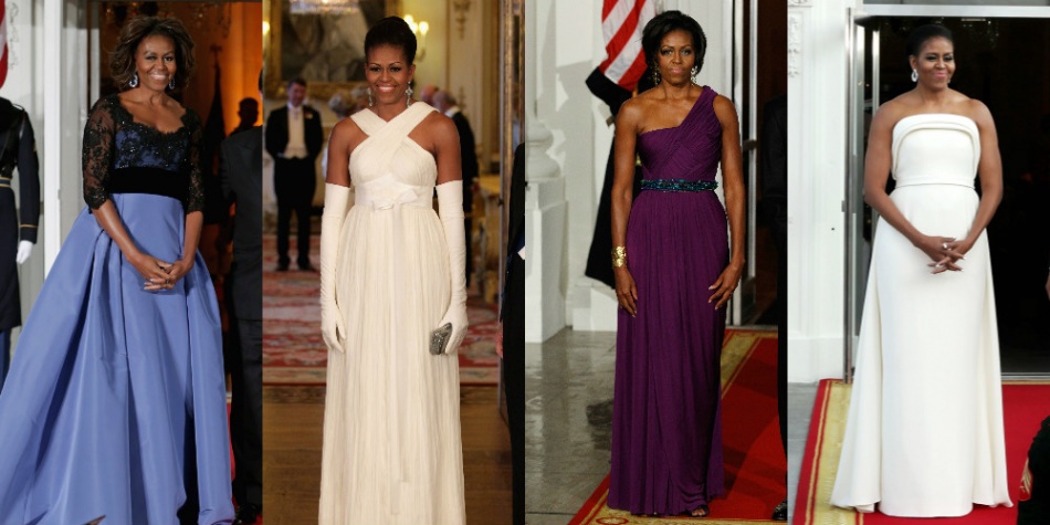 Doce momentos en los que Michelle Obama nos deslumbró con su estilo