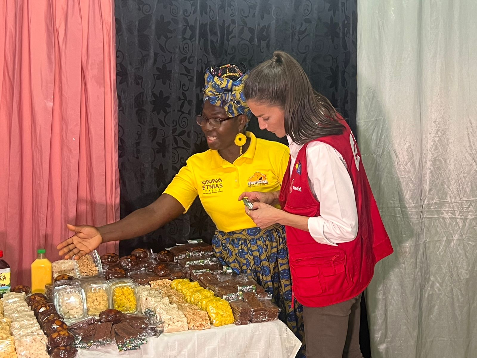 Las emprendedoras colombianas que se pusieron cita con la reina Letizia
