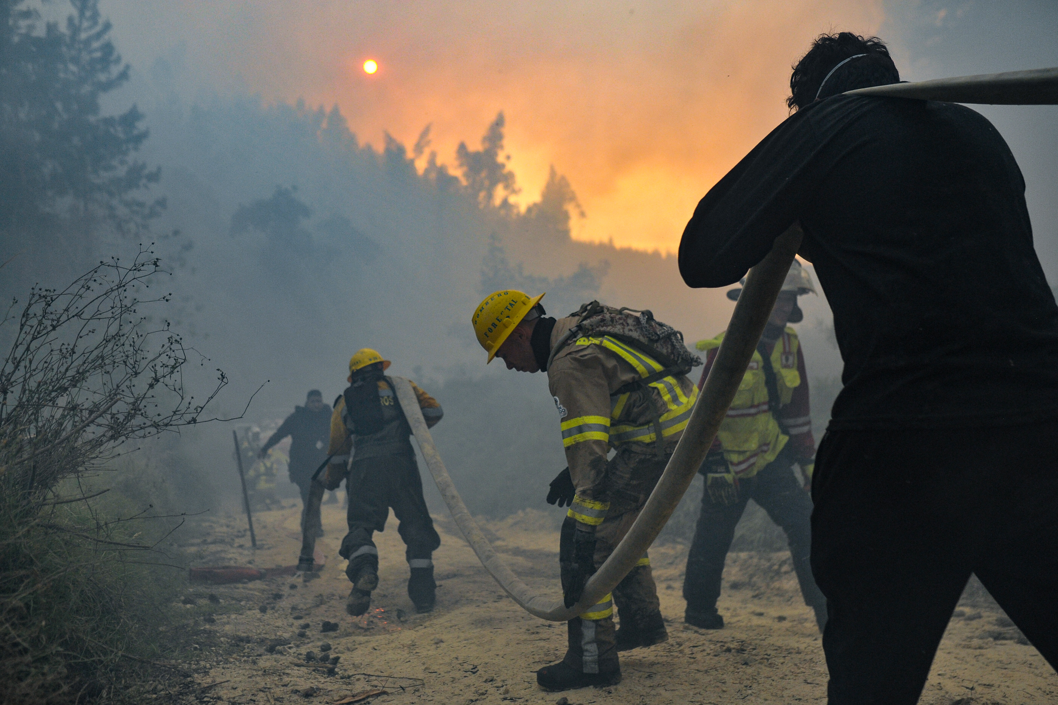 Ocho incendios forestales se reportan este lunes en Cundinamarca: siete siguen activos
