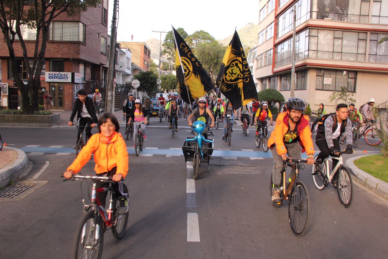 Finaliza la “Vuelta a la memoria” en Bogotá