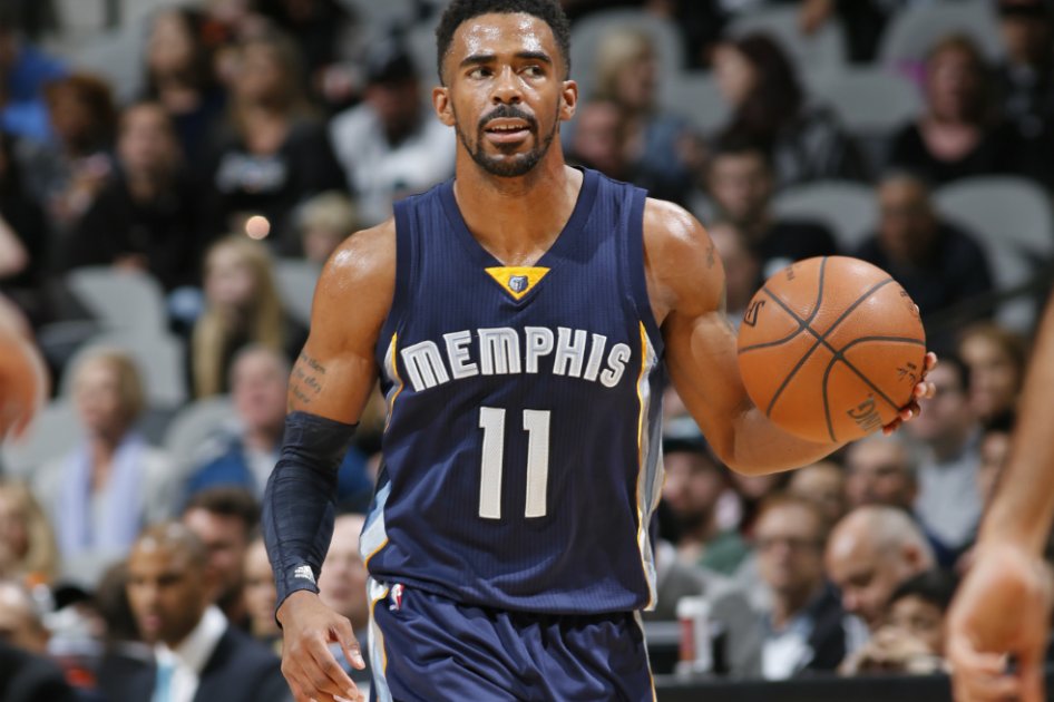 Mike Conley, jugador de los Grizzlies de Memphis. / AFP