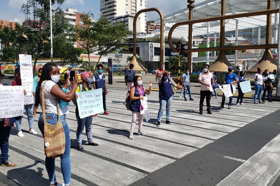 Víctimas en Cali denuncian que no hay interlocución con la Alcaldía