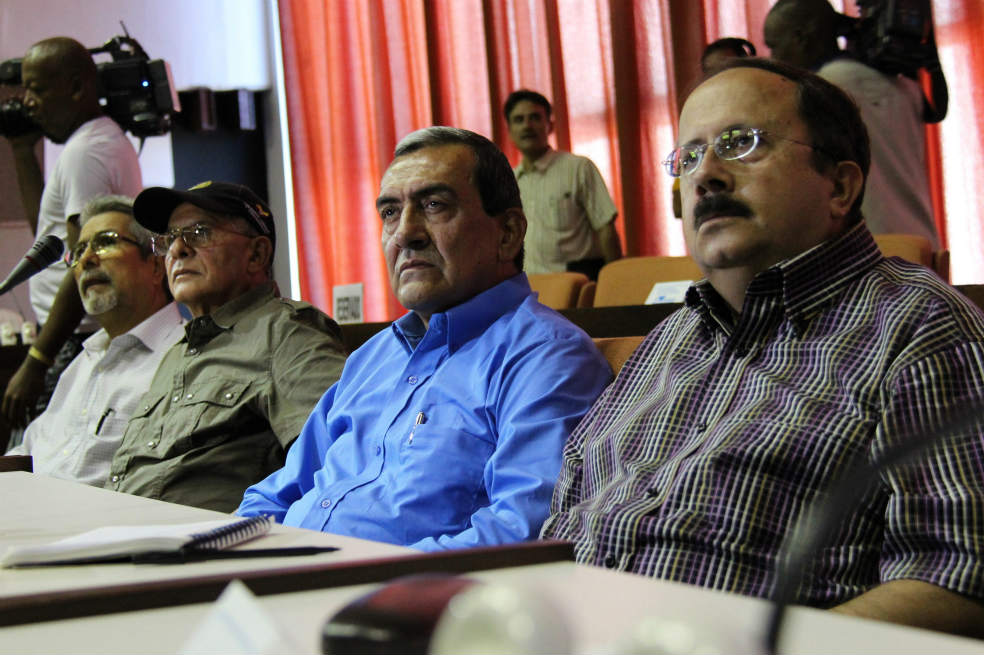 Negociadores de las Farc