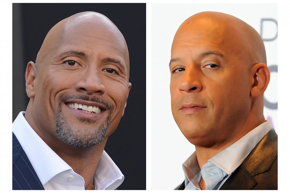 Sigue pelea entre Vin Diesel y Dwayne Johnson
