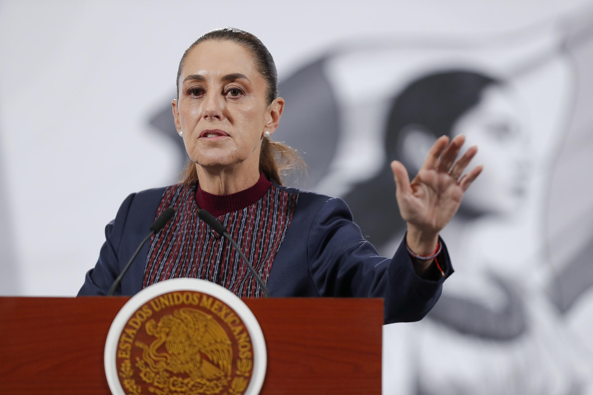 Sheinbaum rechaza a Trump: “No aceptamos ninguna intervención” militar en México