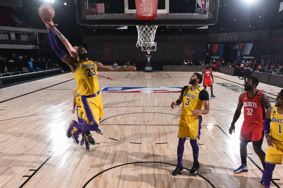 Los Lakers quedaron a un paso de la final de la Conferencia Oeste de la NBA