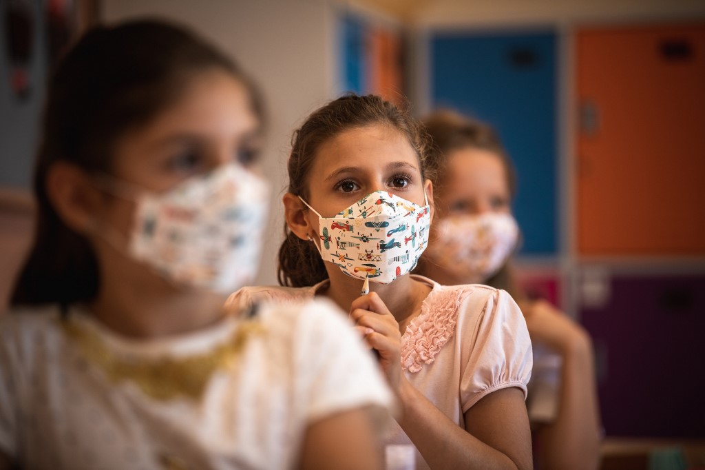 Niños de regreso a clases tras la pandemia