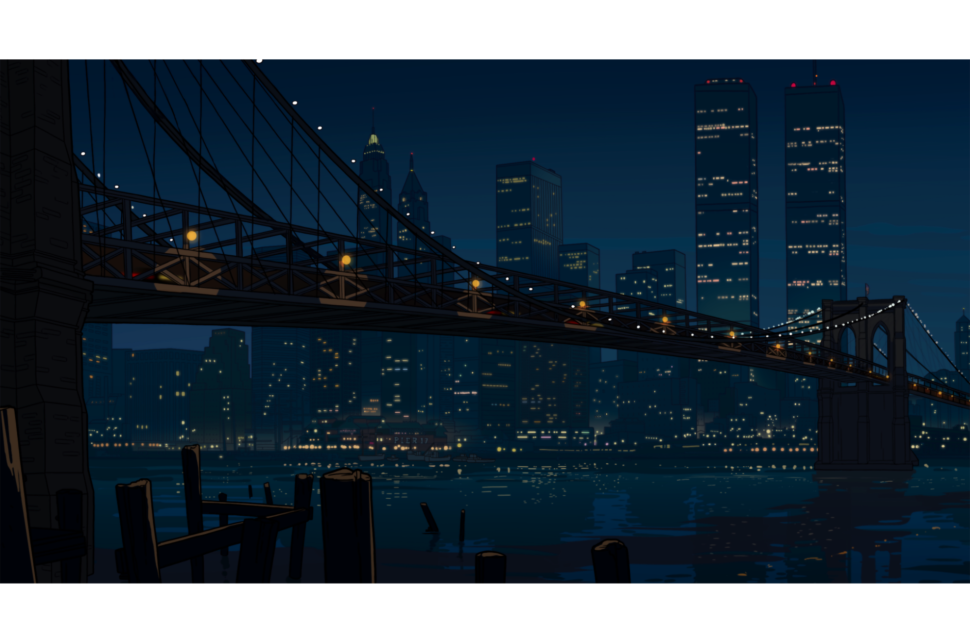 Varios de los puentes que conectan Nueva York aparecen en la película.