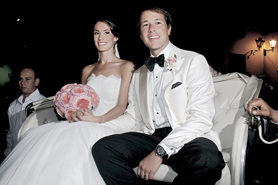 La boda de Santiago Pastrana, como un cuento de hadas