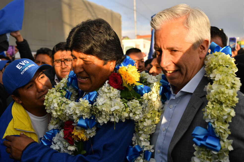 El poder a la sombra de Evo Morales