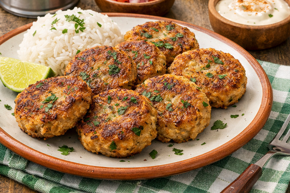 Receta: torticas de atún caseras