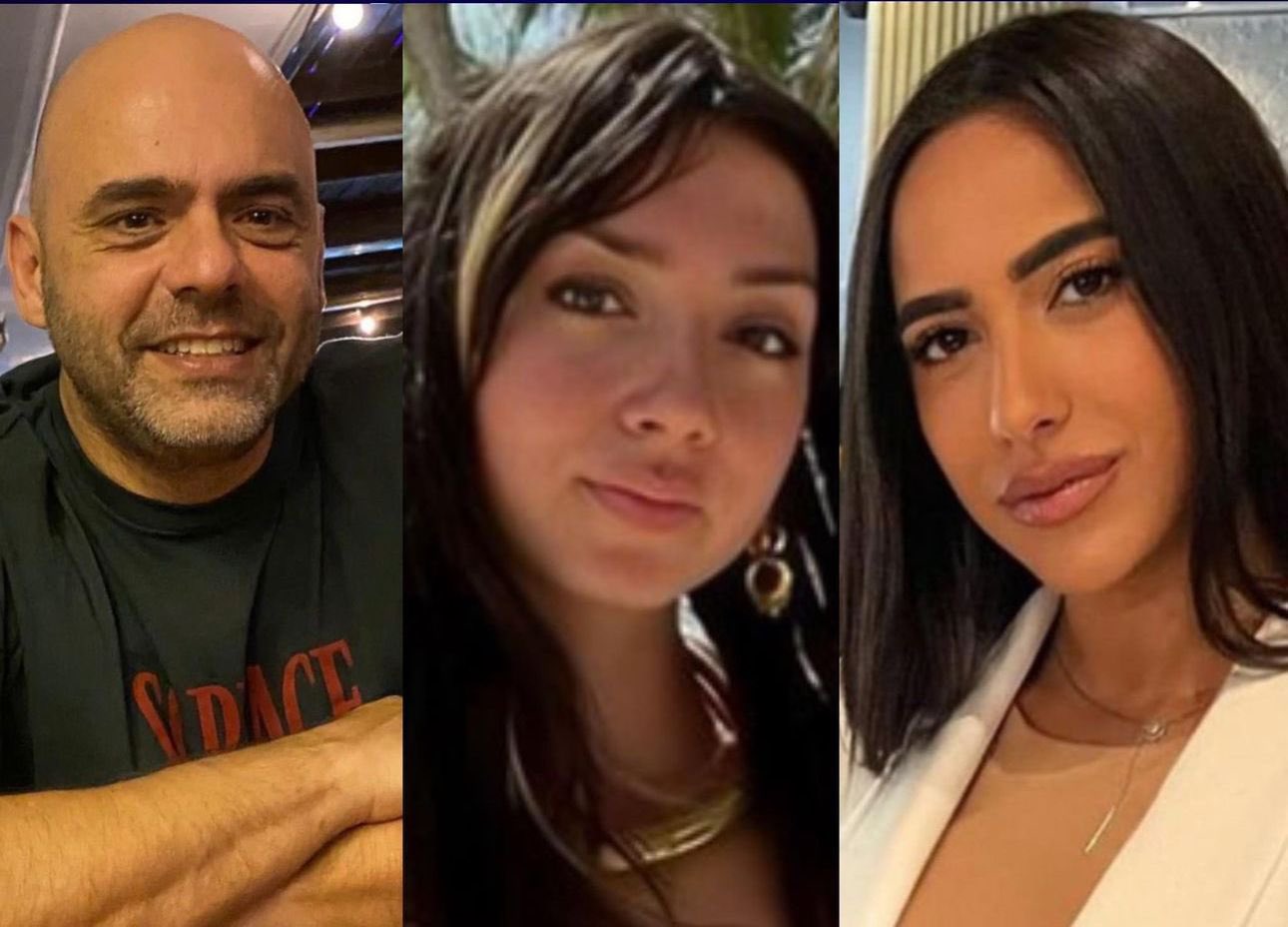 Yitzhak Gelernter, Shani Louk y Amit Buskila fueron secuestrados el 7 de octubre.