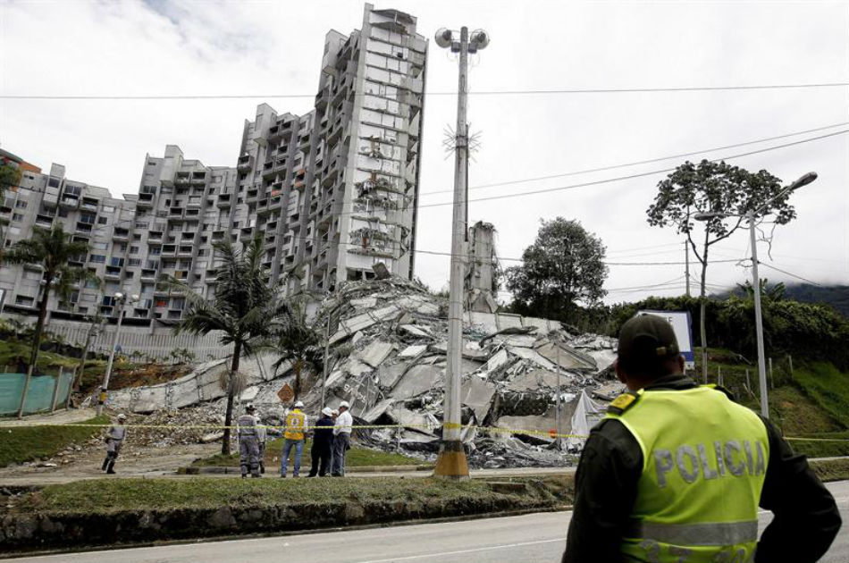 Identifican primera víctima mortal del desplome del edificio Space