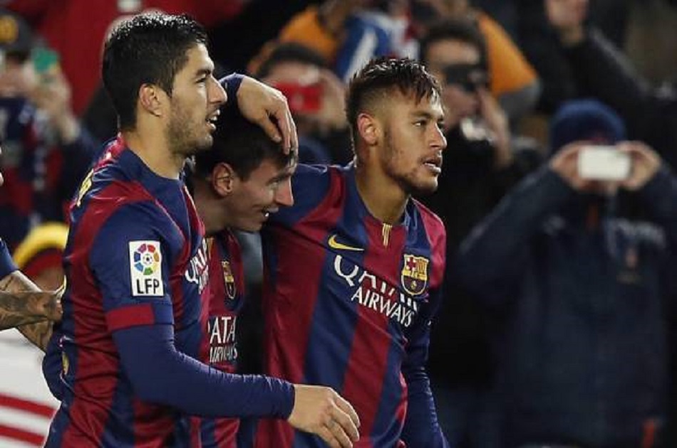Me da tranquilidad tener al lado a Messi y a Neymar: Luis Suárez