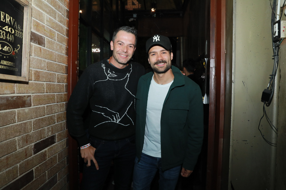 Ivan Lalinde y Juan Diego Vanegas