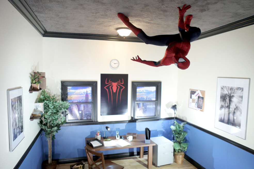 El «Hombre Araña» cautiva a sus fans