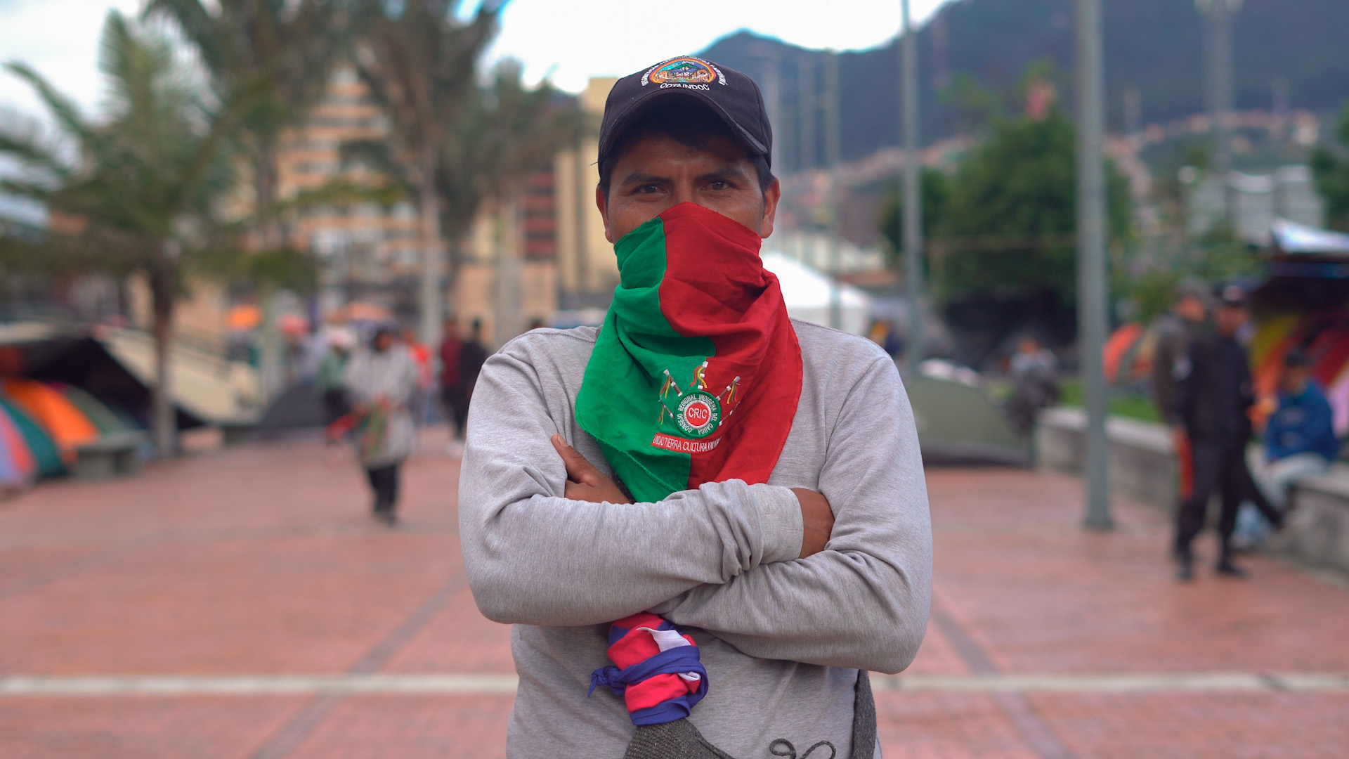 Minga en Bogotá: indígenas que apoyaron a Petro exigen acciones en Cauca