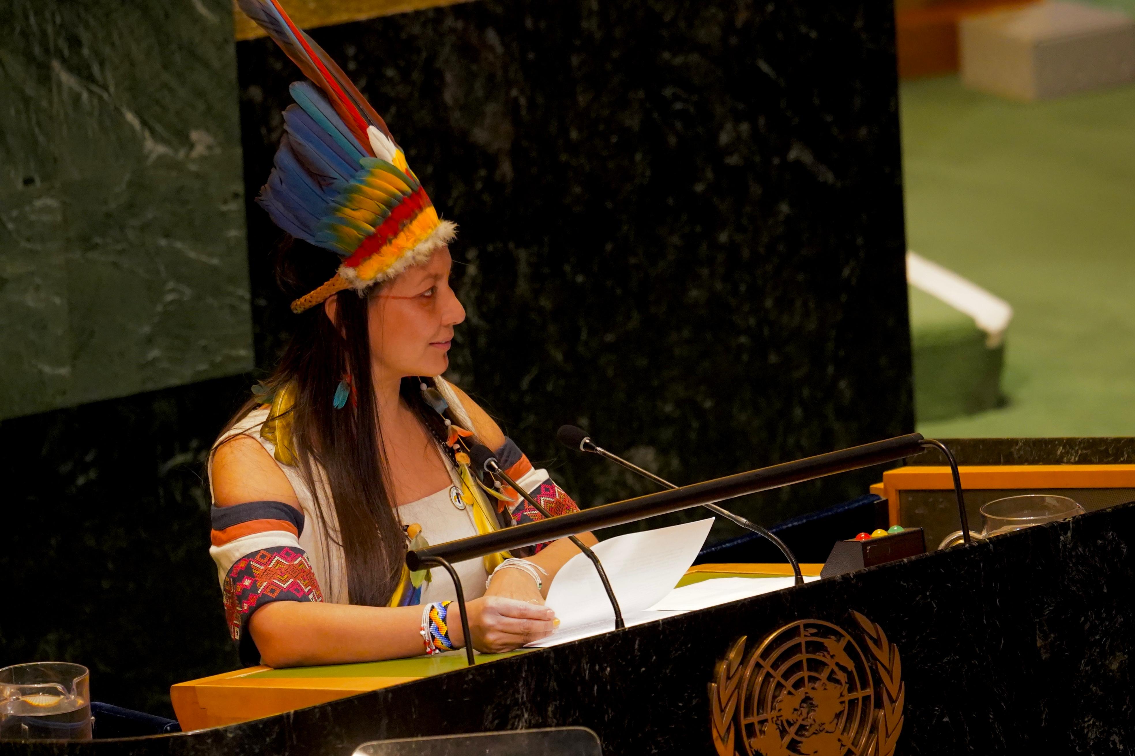 El discurso completo que pronunció Lena Estrada, ministra de Ambiente, en la ONU
