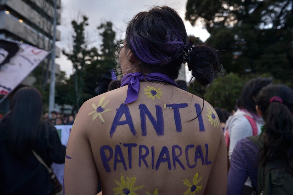 En Bogotá se escucha el eco de la voz femenina en contra de la violencia de género