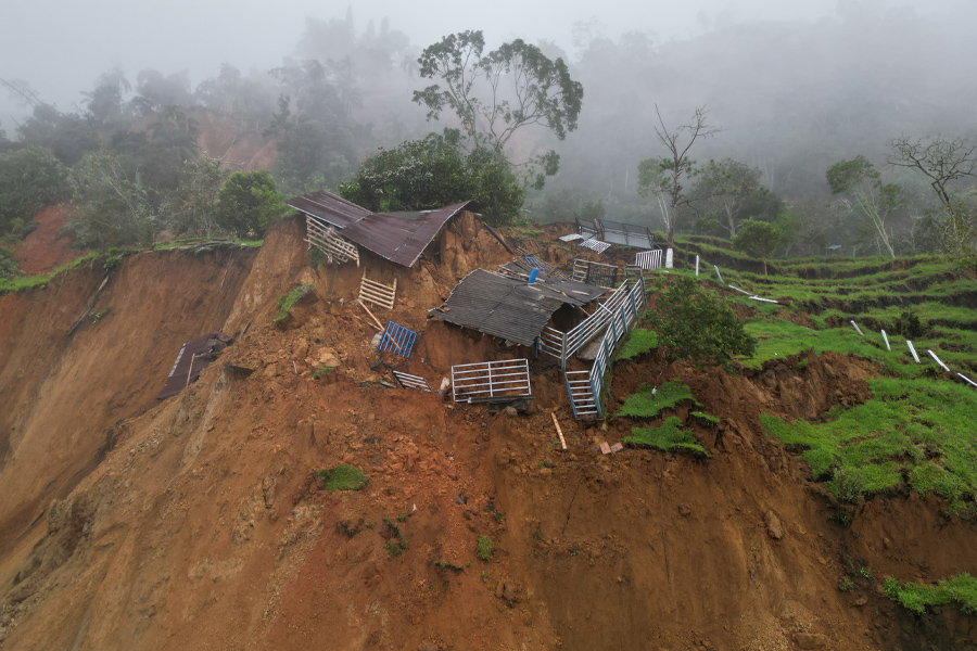 Cinco golpes que dejó el derrumbe en Rosas, Cauca