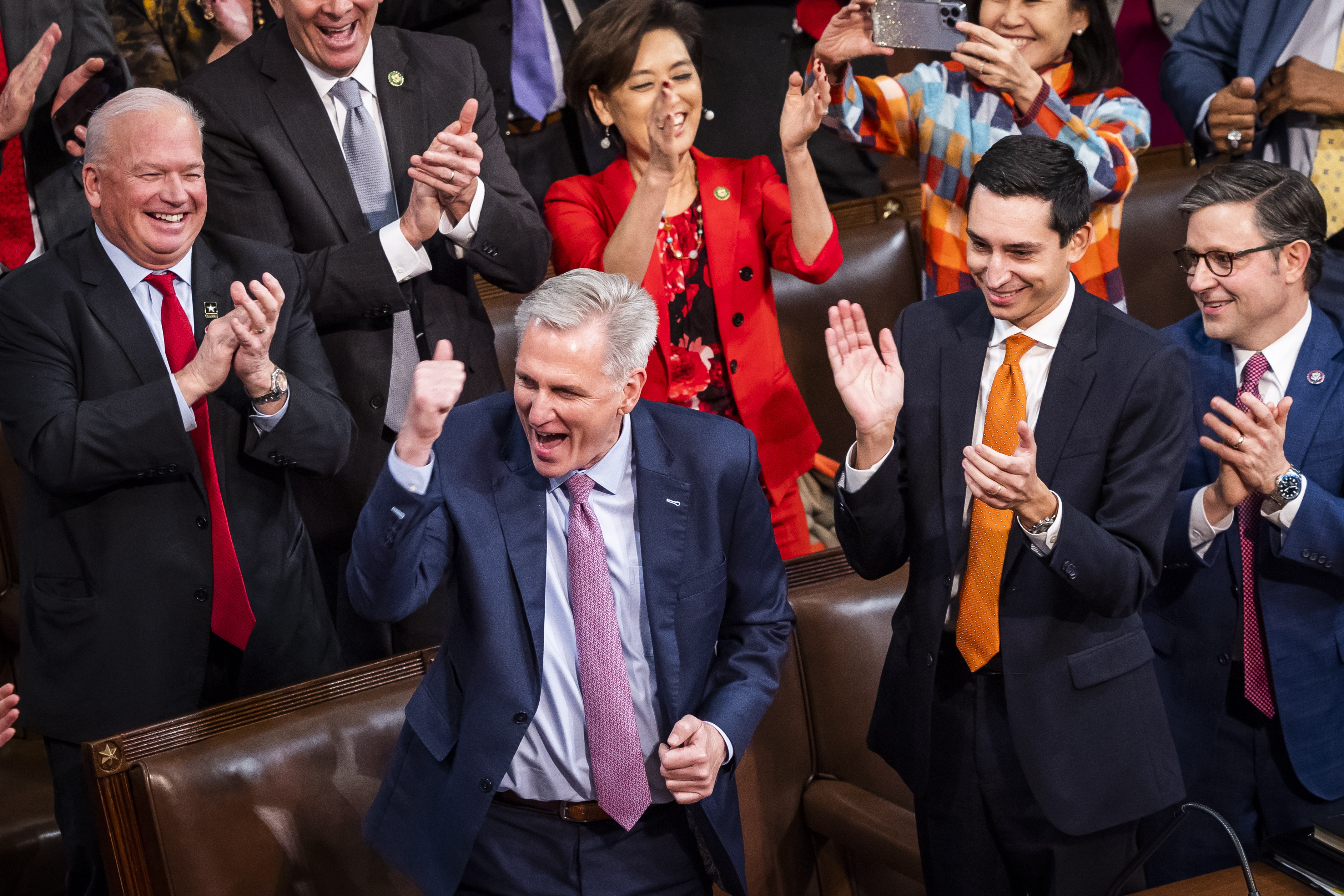 ¡Por fin! Kevin McCarthy elegido como presidente de la Cámara Baja de EE. UU.