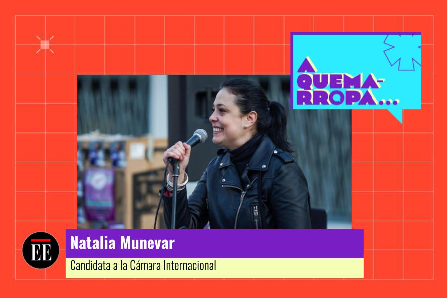 A Quemarropa con Natalia Munevar, candidata por la Cámara Internacional