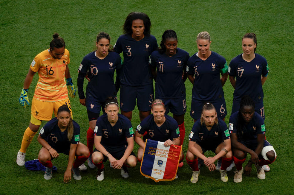 Francia derrotó a Corea del Sur en el primer partido del Mundial femenino