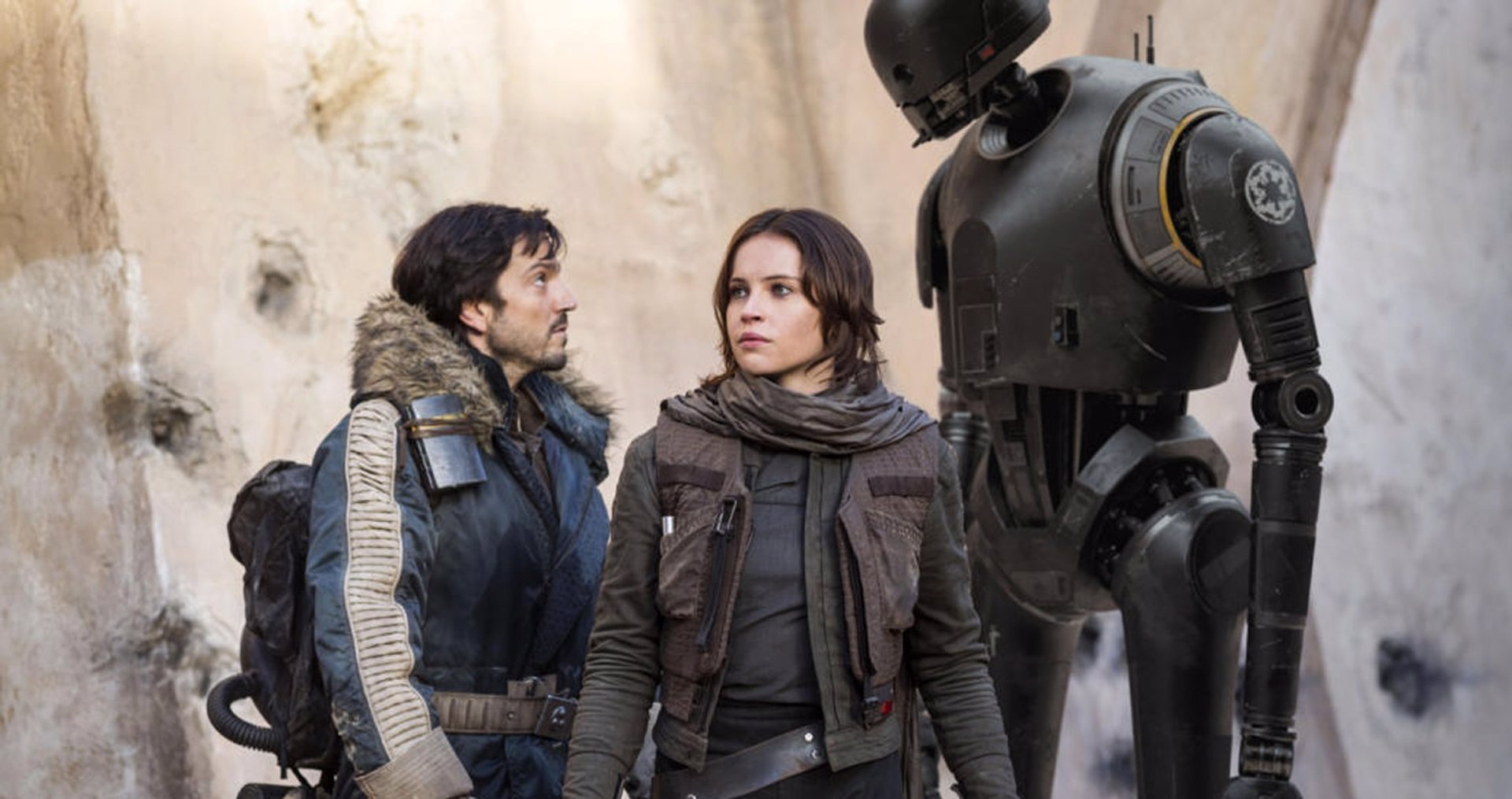 Una escena de la película "Rogue One: Una historia de Star Wars".