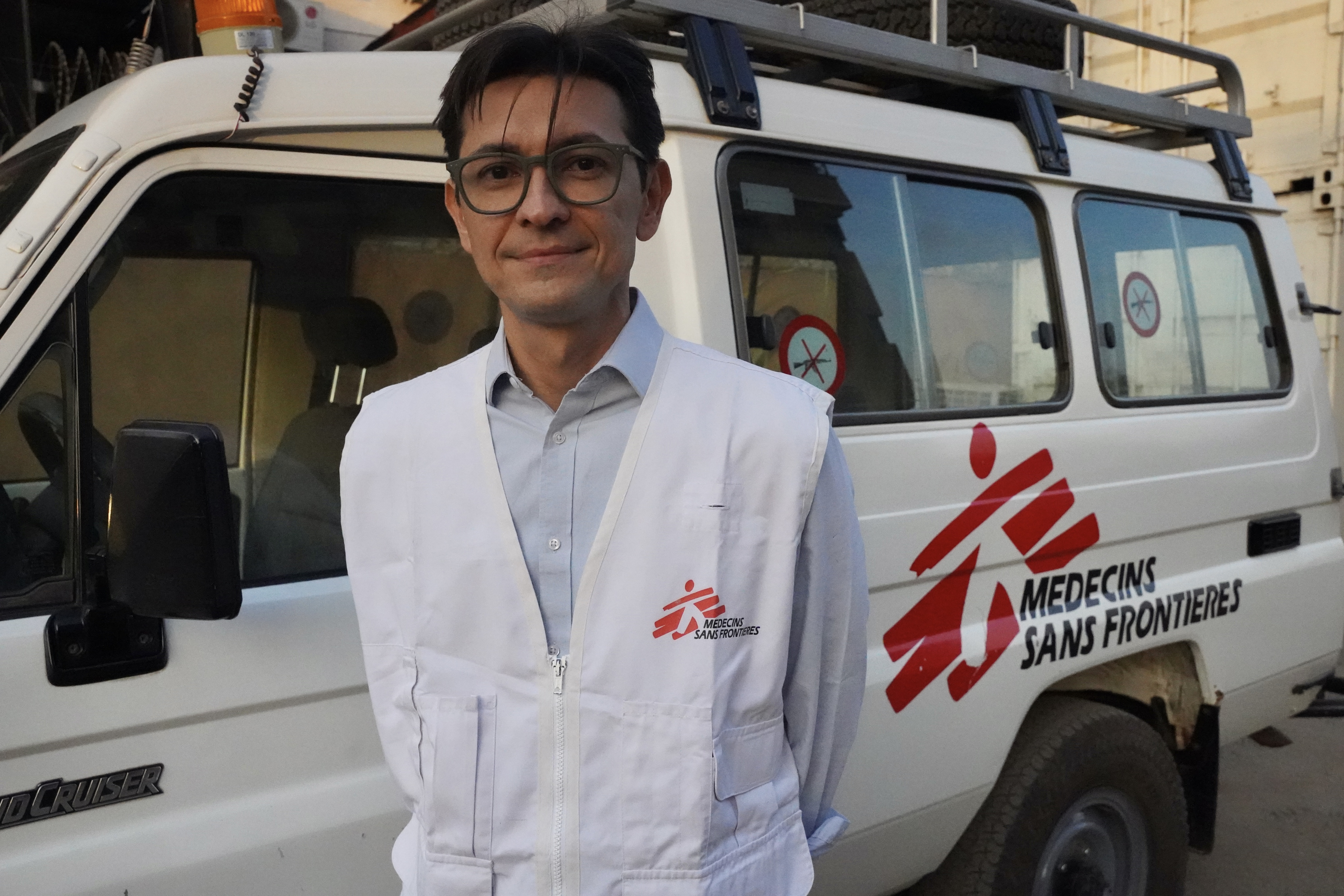 Andrés Romero, jefe de misión de Médicos Sin Fronteras en Sudán del Sur.
