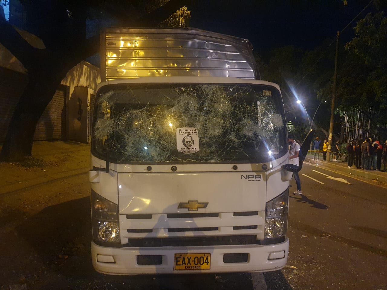 Paro Nacional: Policía admite que camión con hombres vestidos de civil es suyo
