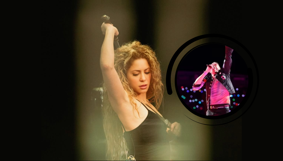 Shakira reveló detalles de su relación con Chris Martin, vocalista de Coldplay