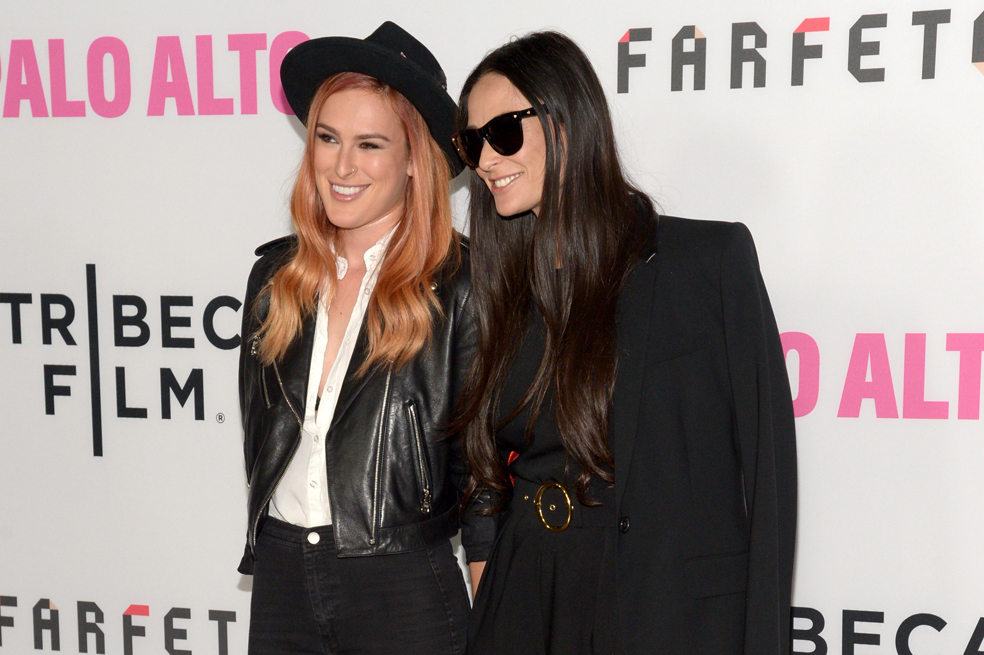Demi Moore se reconcilia con su hija Rumer