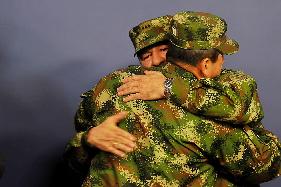 La despedida del general Barrero