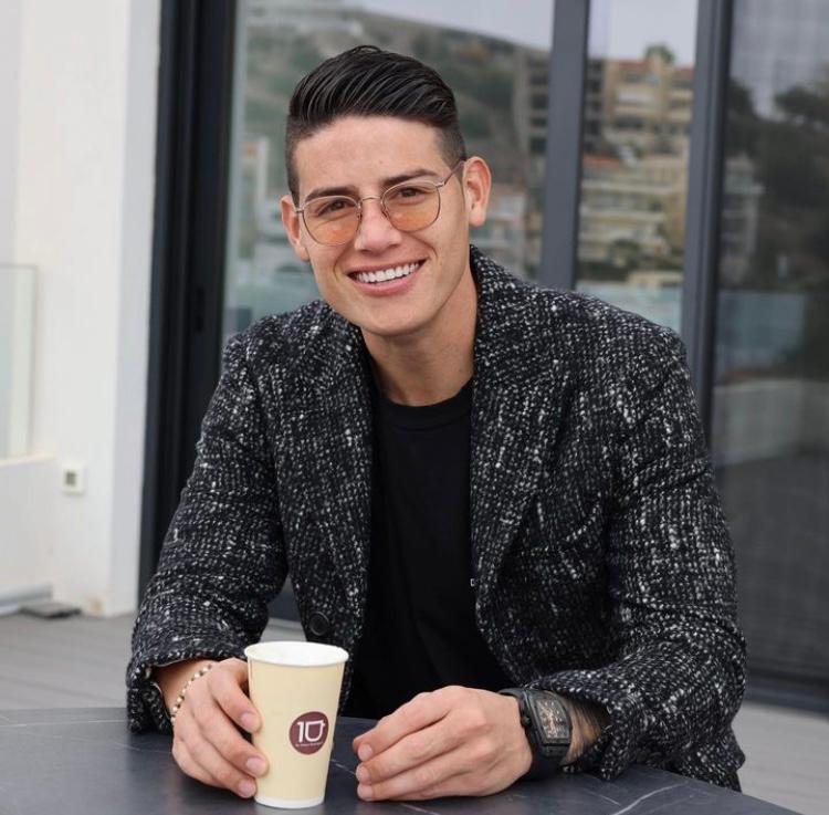 James Rodríguez abre nuevo negocio de café en Bogotá: ¿cuánto vale comer allí?