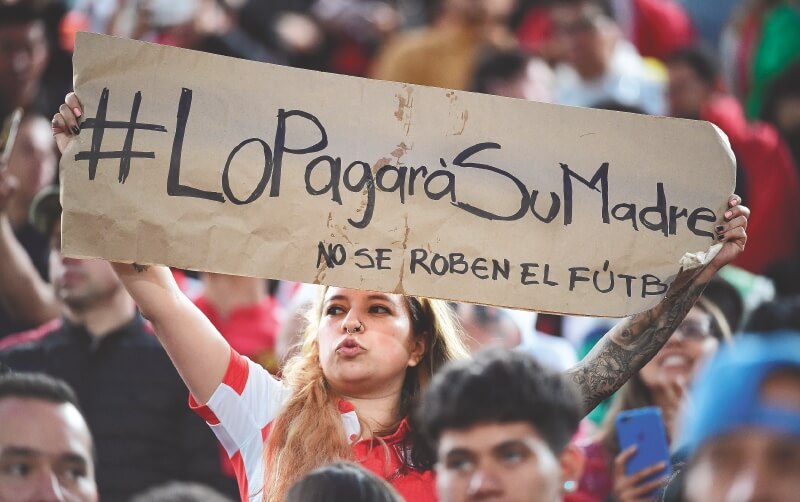 La mala hora del fútbol