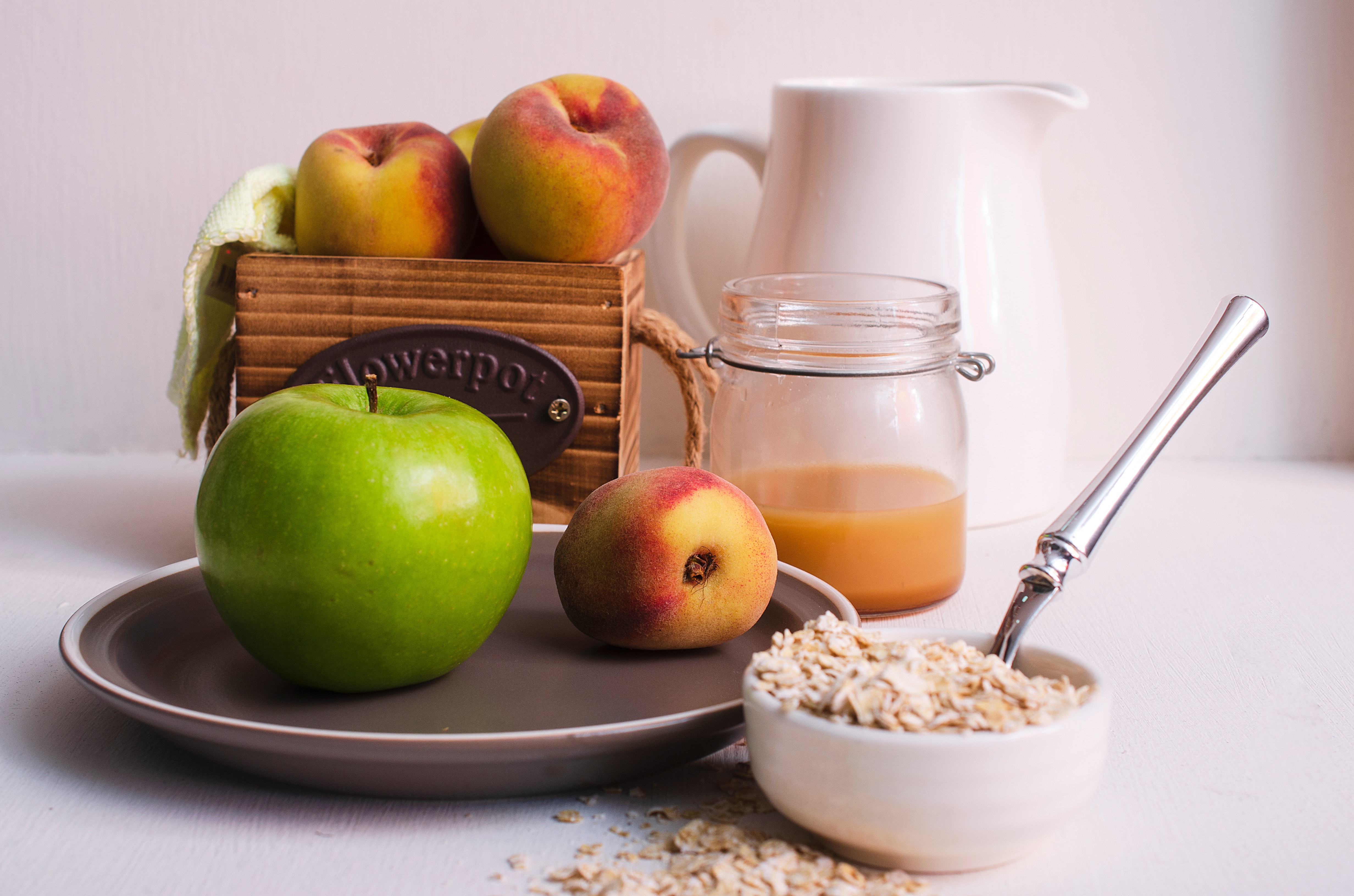 La manzana y otros alimentos que tienen más fibra que la avena
