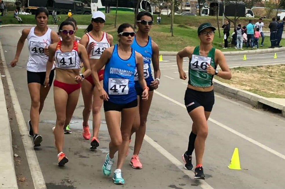 Sandra Galvis, atleta colombiana.