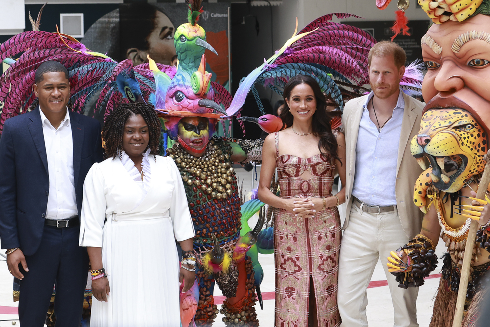 LOS DUQUES DE SUSSEX PRIMER DÍA DE SU VISITA OFICIAL A COLOMBIA