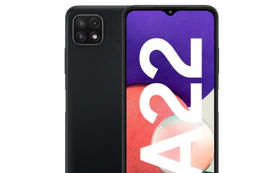 Imagen de referencia del Samsung A22. / Tomado de Almacenes Éxito.