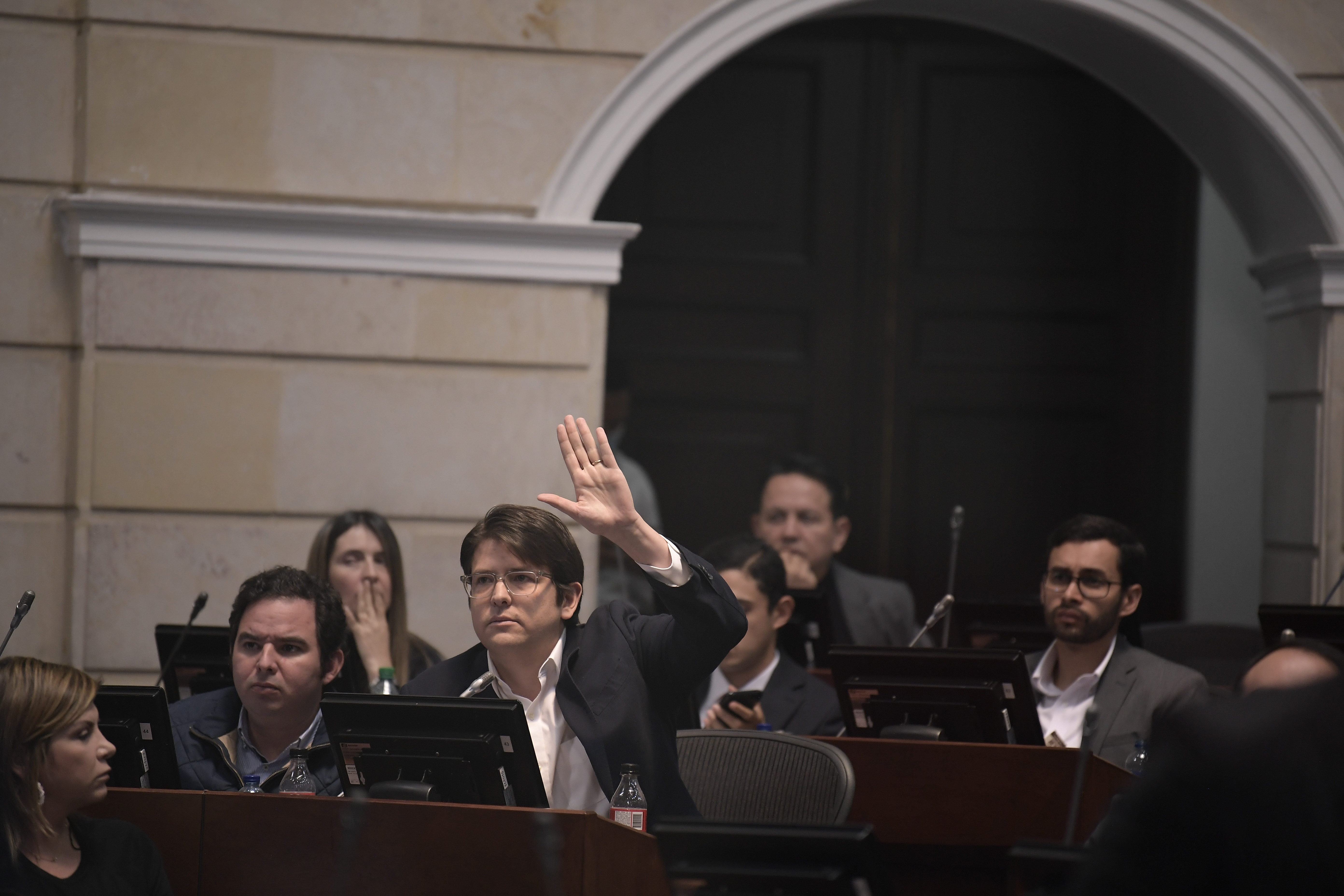 Miguel Uribe Turbay, senador de la República