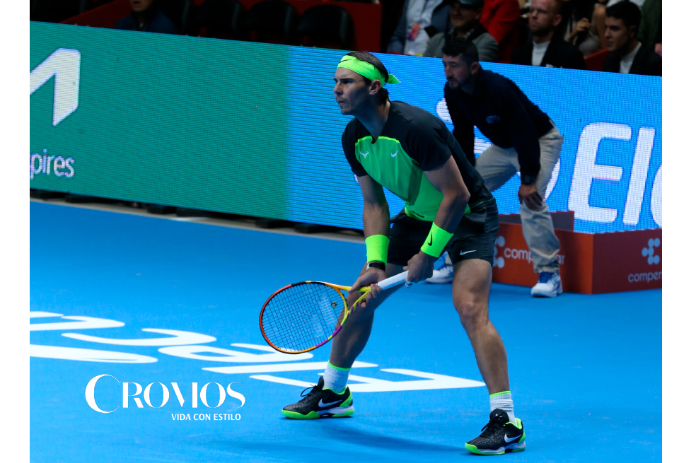 Nadal ganó partido de exhibición en Bogotá venció en dos sets a Ruud