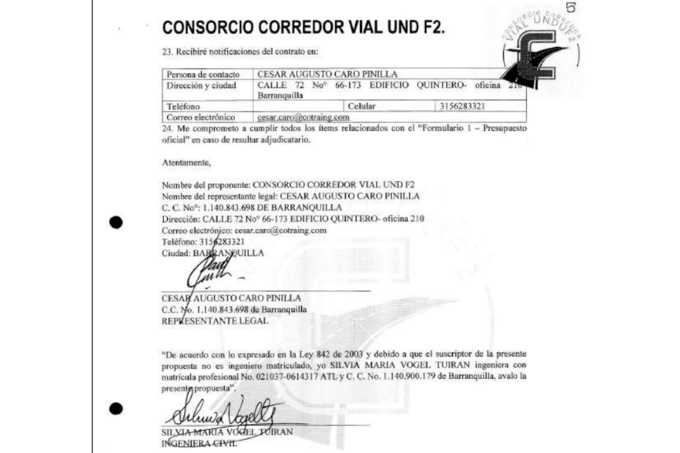 Compañía de Trabajos de Ingeniería Cotraing S. A. S.