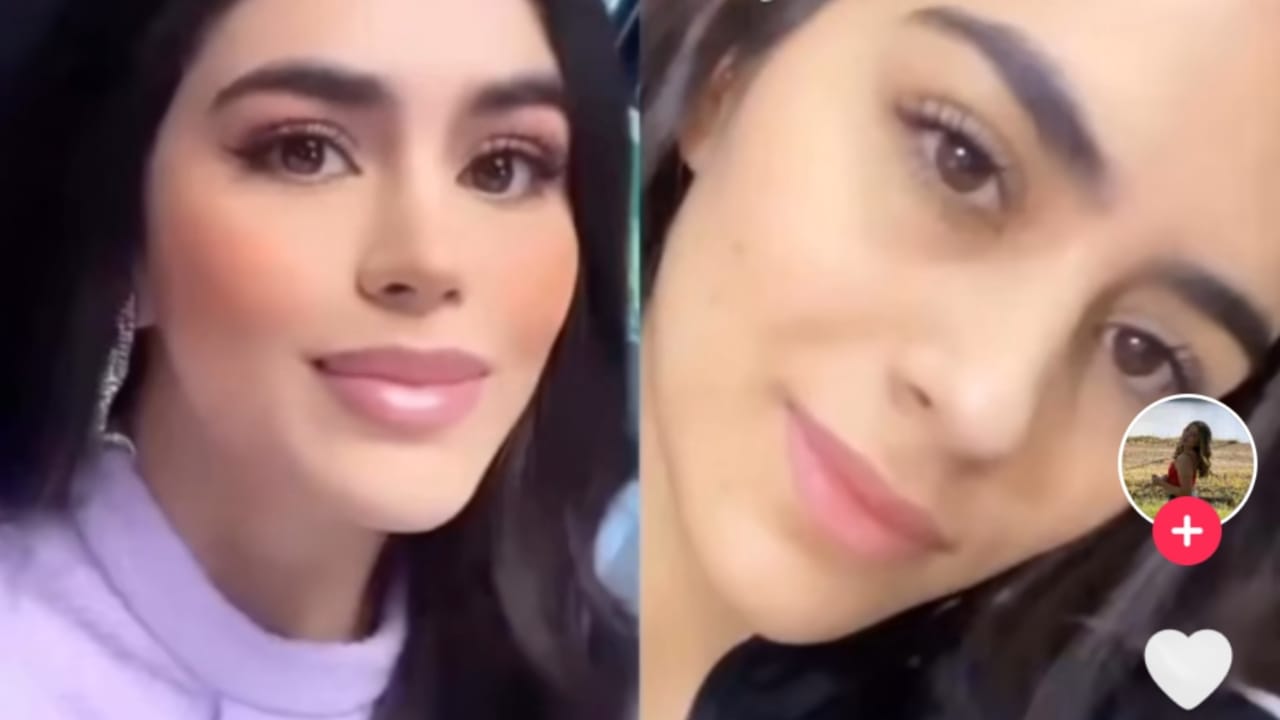 Antes y después de Valeria Giraldo.