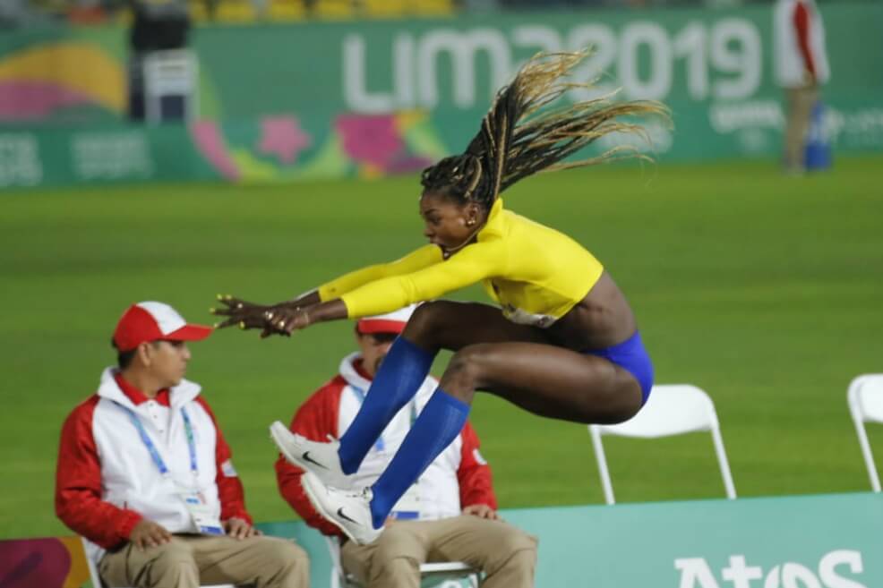 Caterine Ibargüen se retiró de los Panamericanos por una lesión en el pie