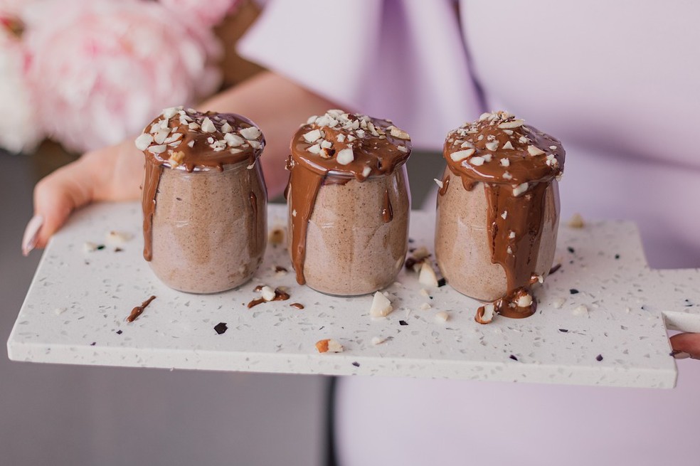 Prepara un exquisito postre de chocolate cuchareable
