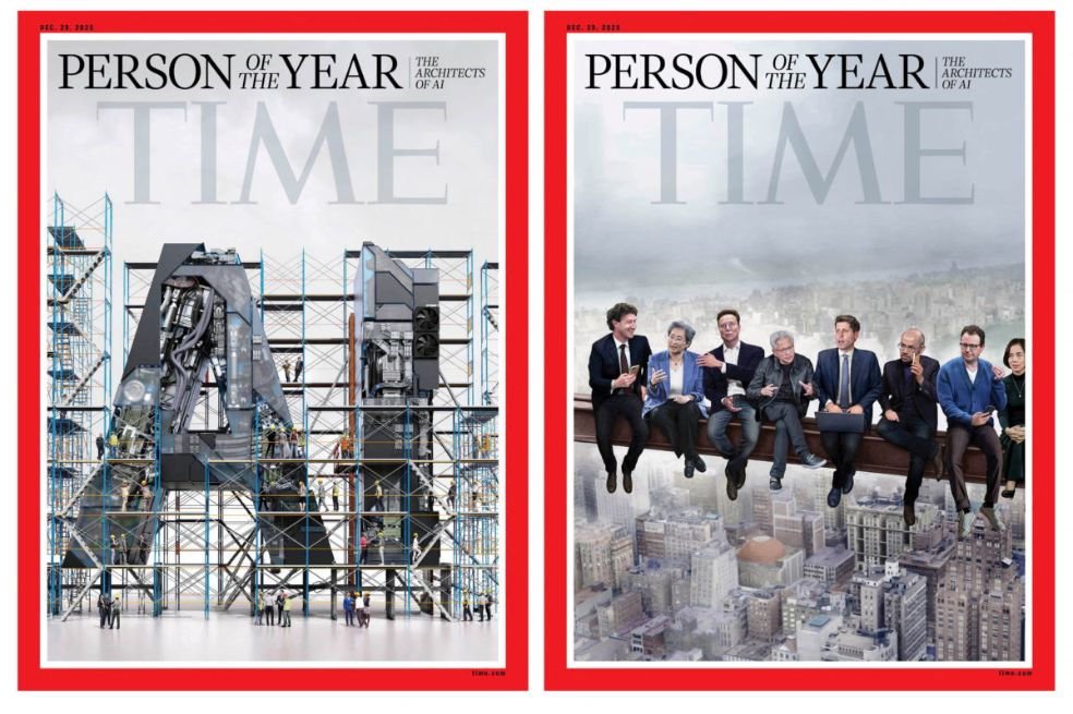 Los “arquitectos de la IA”, el personaje del año para la revista TIME