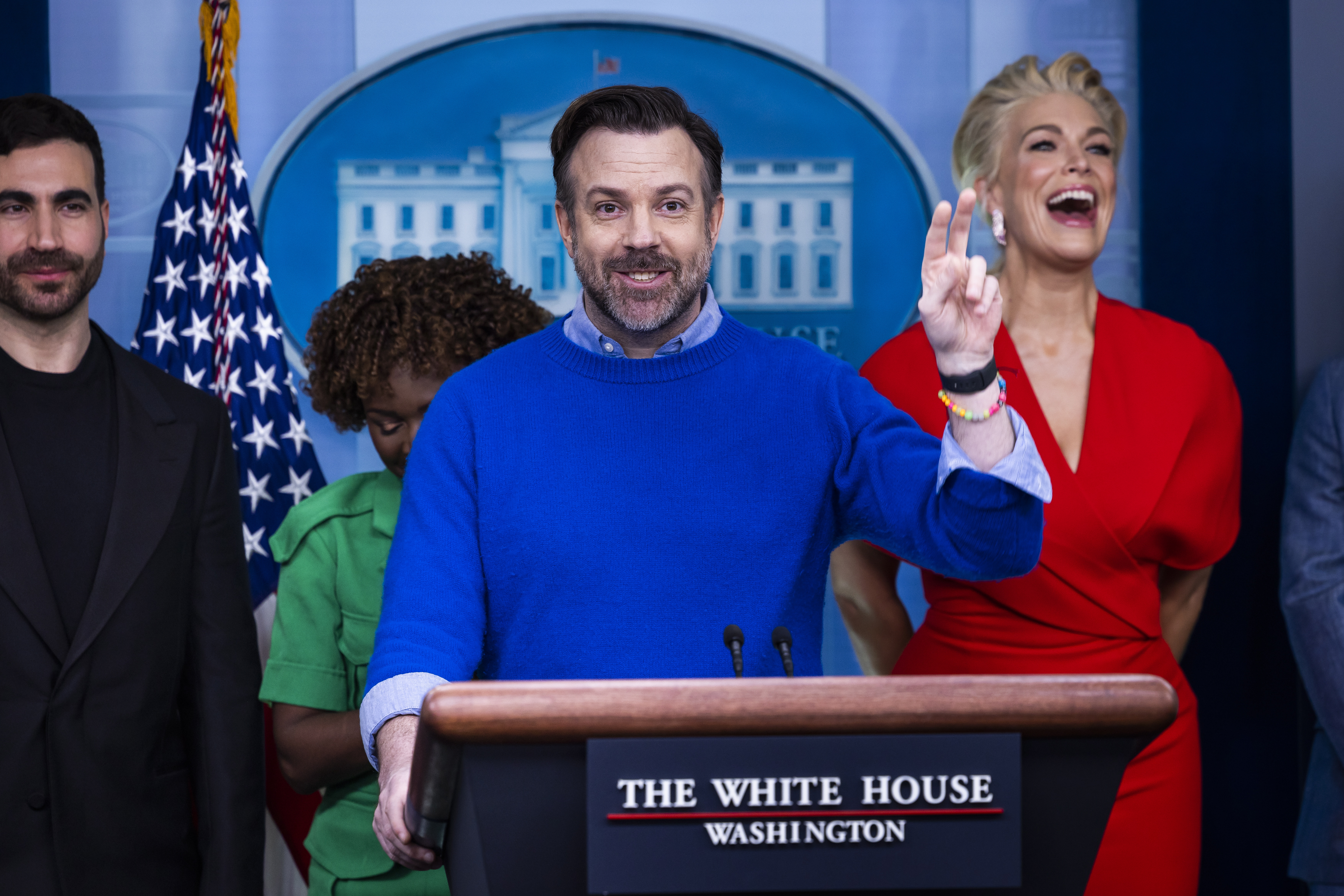 Ted Lasso, el invitado de honor en la Casa Blanca para hablar de salud mental
