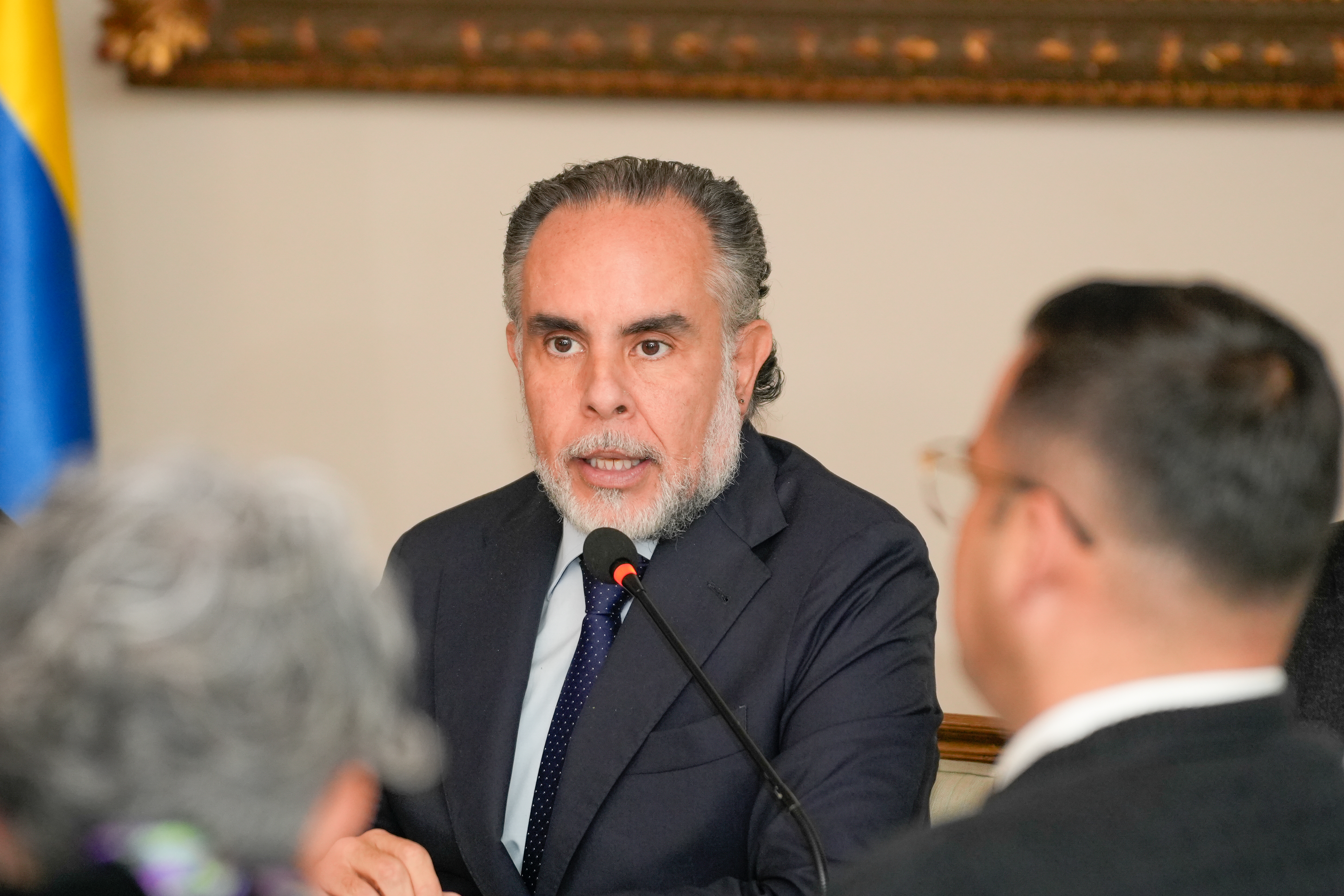 Ministro del Interior, Armando Benedetti.