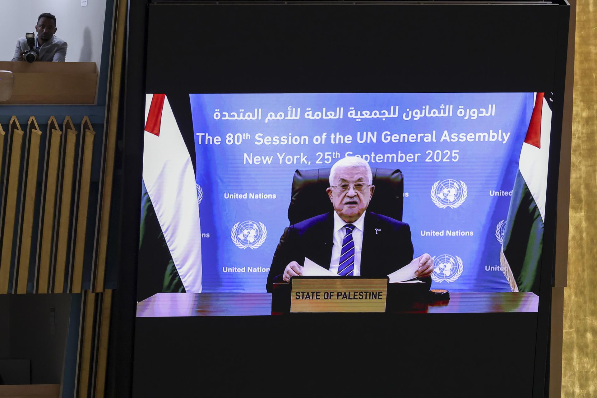 Abás firma en Asamblea ONU que Hamás estará fuera de cualquier gobierno palestino